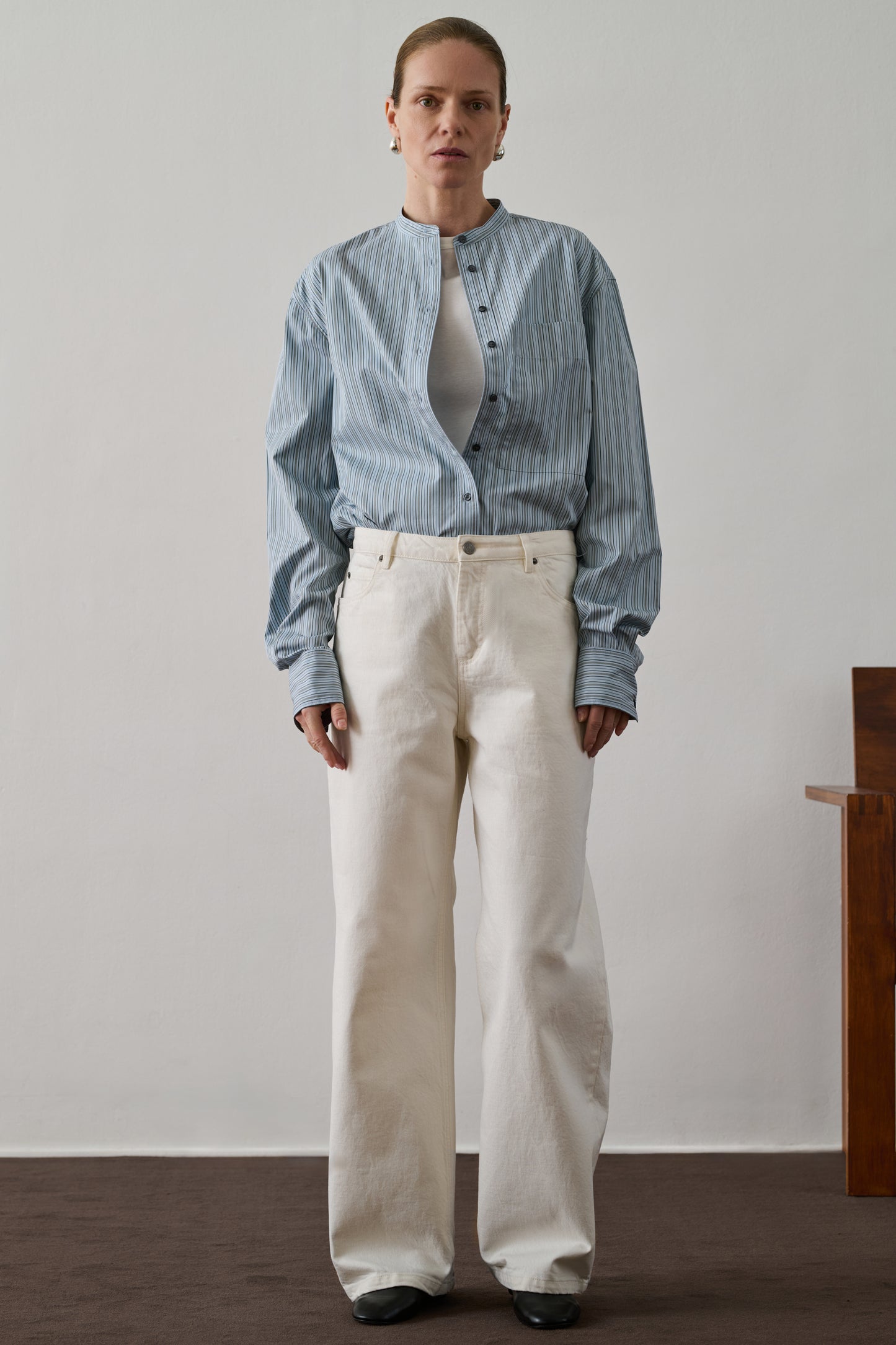 Jean Calvin - Ecru - Denim - Femme