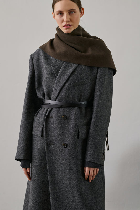 Echarpe Gala - Kaki - Laine - Femme