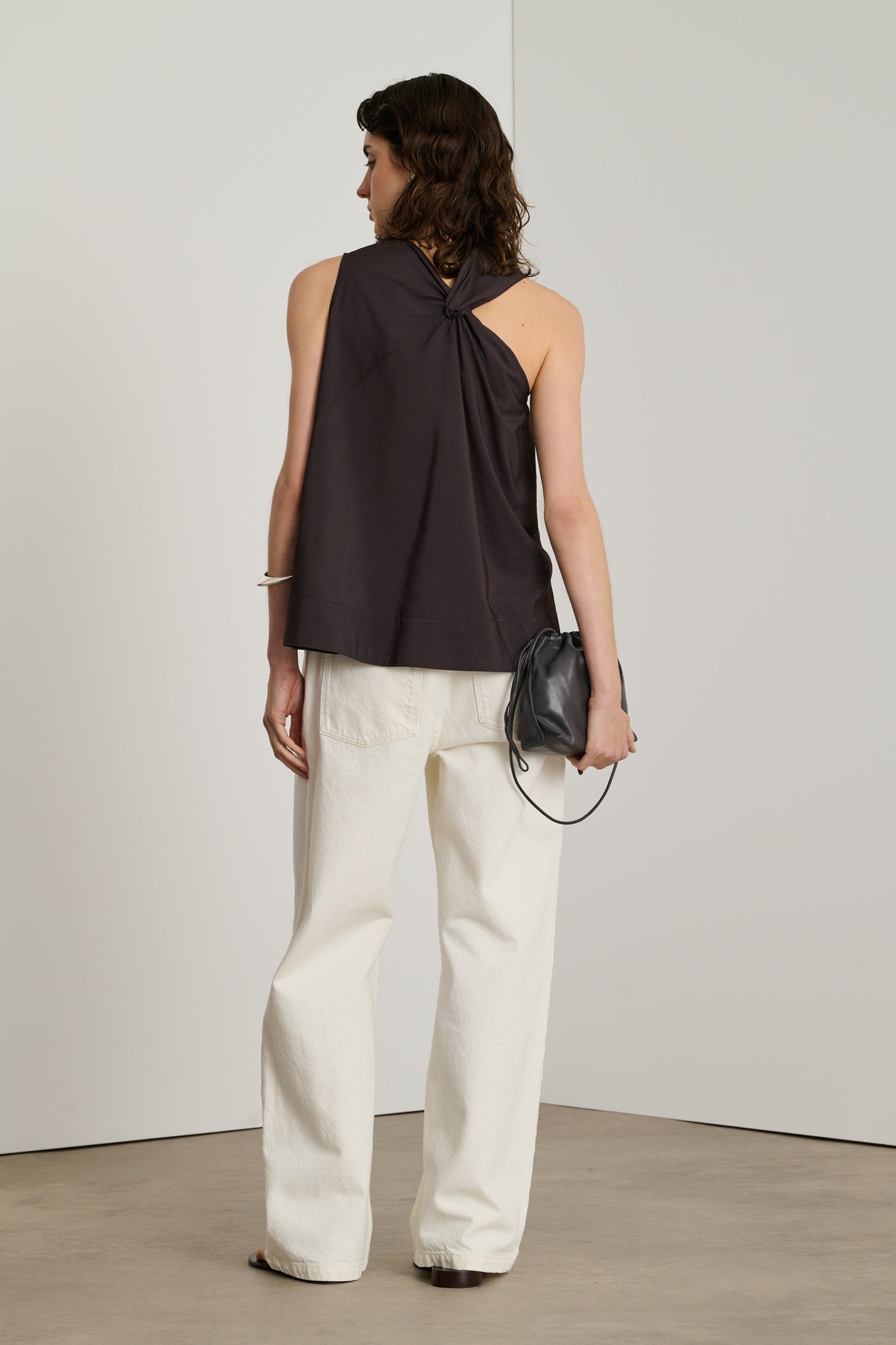 Top Enora - Marron Foncé - Femme vue 3