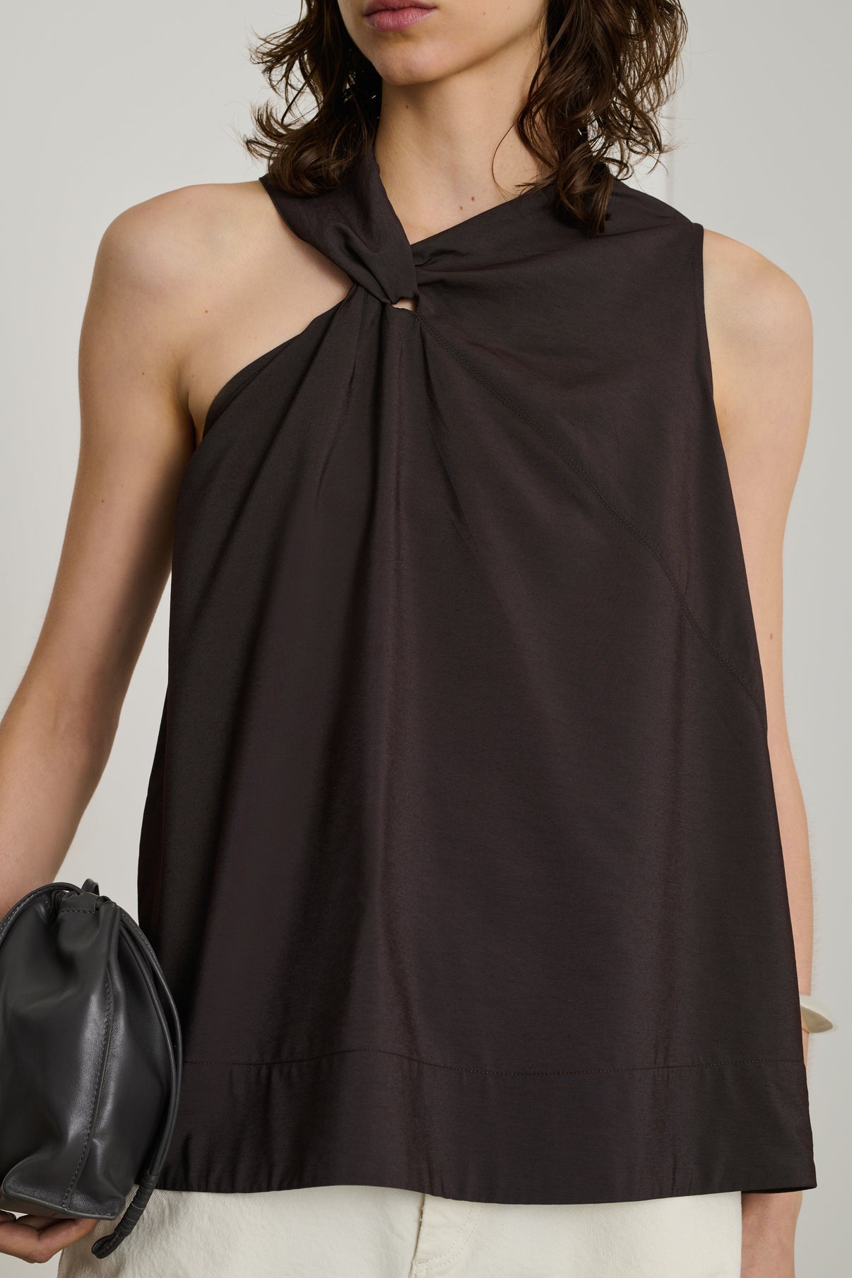 Top Enora - Marron Foncé - Femme vue 4