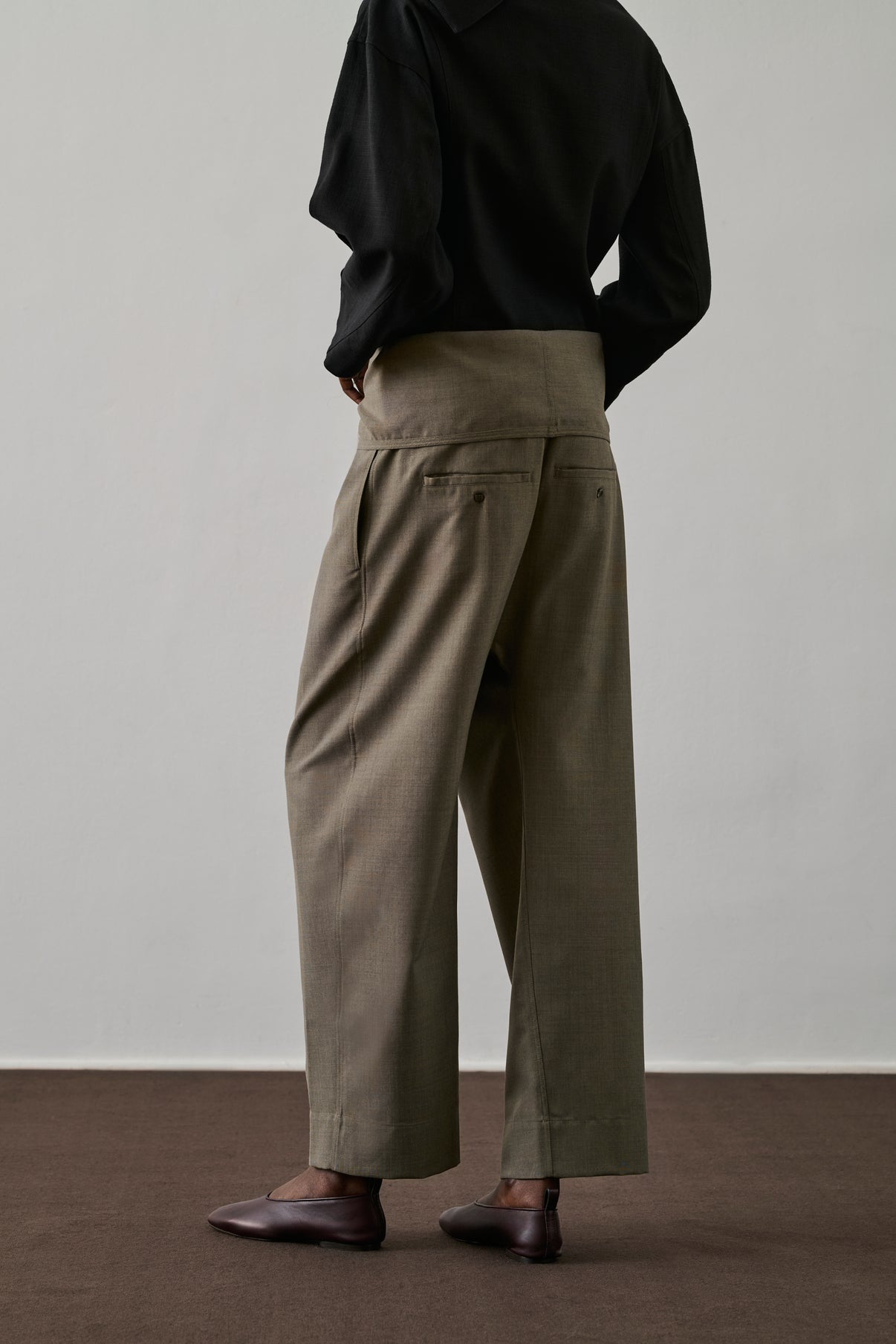 Pantalon Aloe - Gris Vert - Femme vue 2
