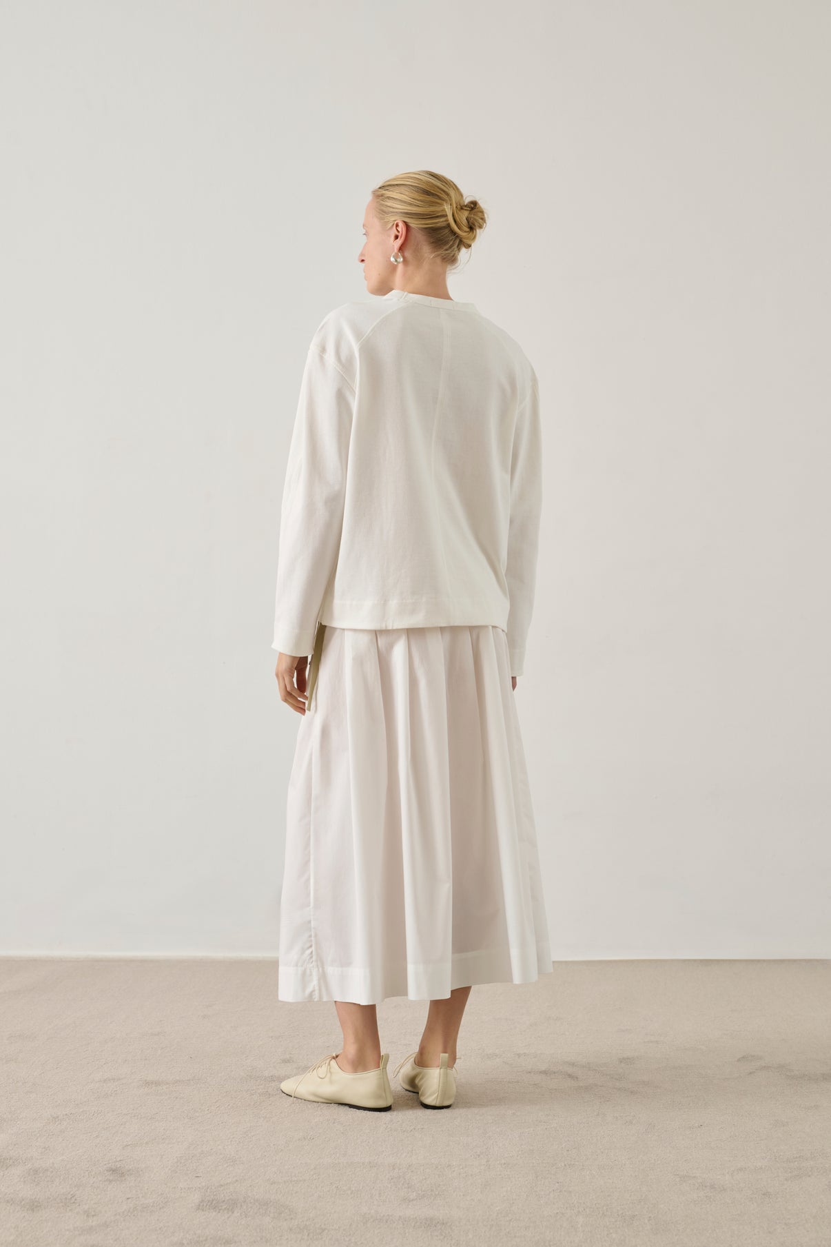 Tee-Shirt Bocca - Blanc Cassé - Coton - Femme vue 2