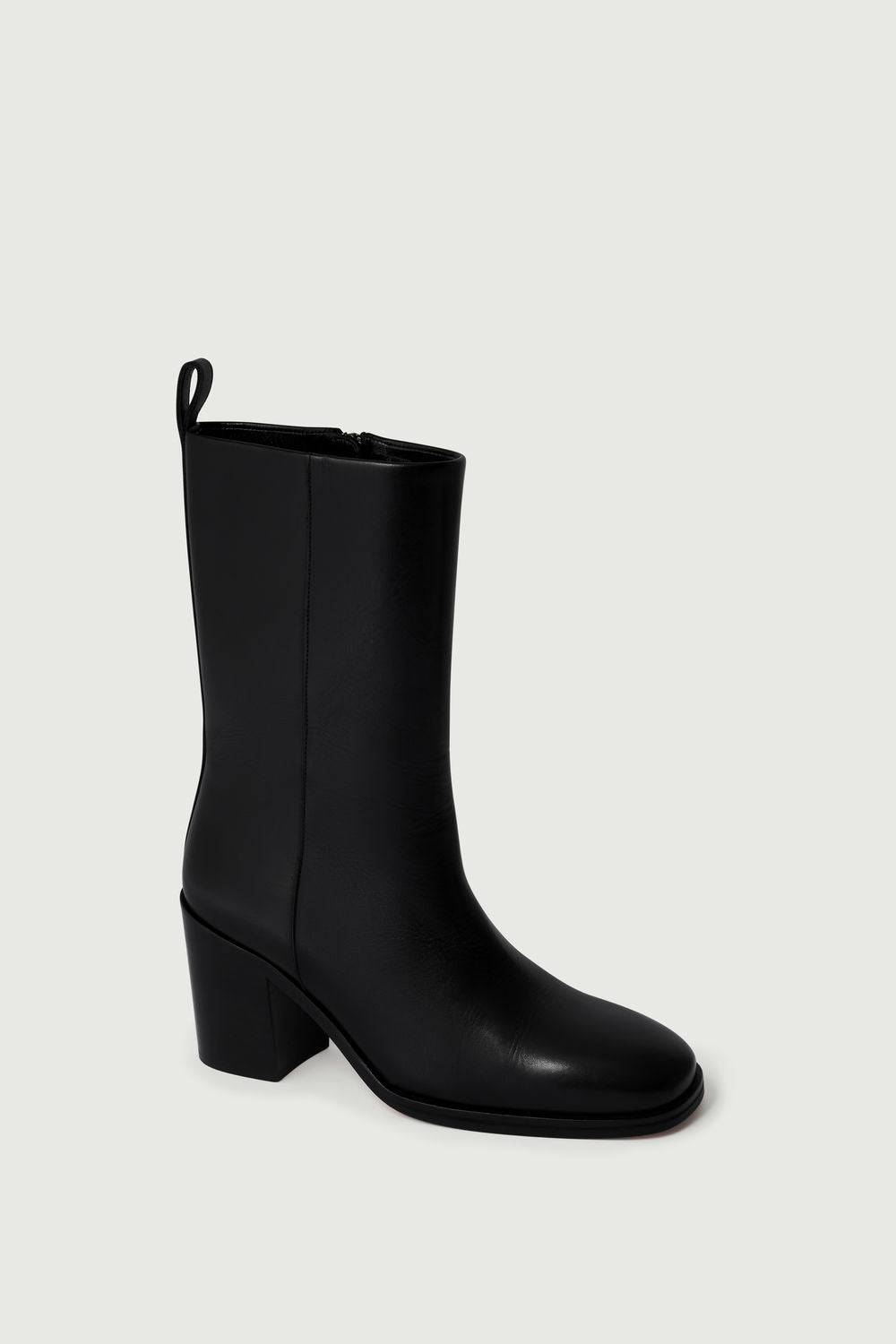 Bottines Cara - Noir - Cuir - Femme vue 2